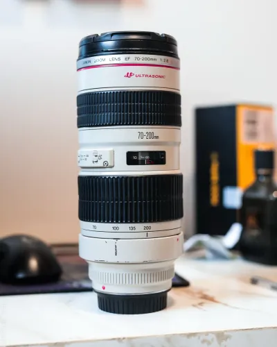 Lente Cânon 70 200 2.8 usm 