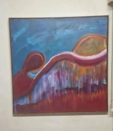 Quadro decoração estilo abstrato