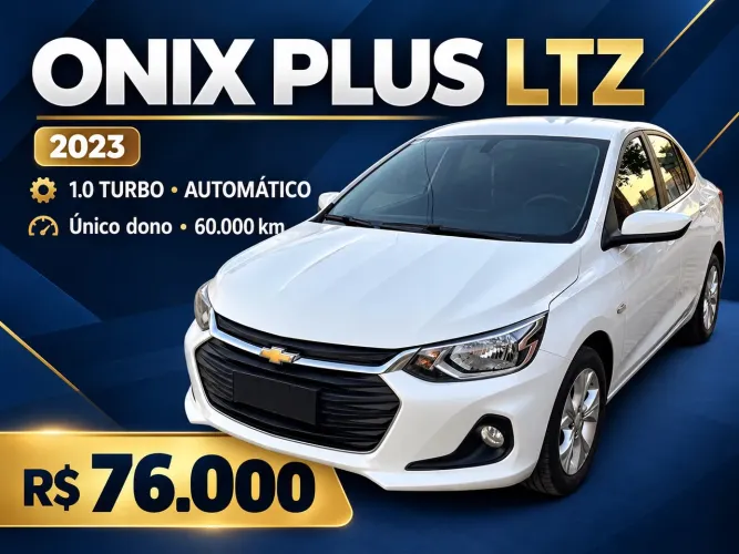 Chevrolet Onix Plus LTZ 1.0 12V TB Flex Aut. 4P 2023