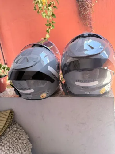 Par de capacete norisk Double 2 tamanho 56