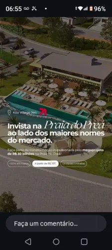 Terreno lotes condomínio Jericoacoara preá