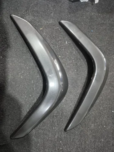 Par Protetor traseiro parachoque Honda Civic 2017 a 2021