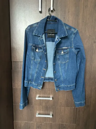 Jaqueta Jeans Feminina Claudia Rabello - Tamanho M