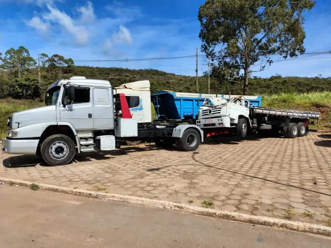 Vendo ou troco Mercedes 1634 guincho lança asa delta