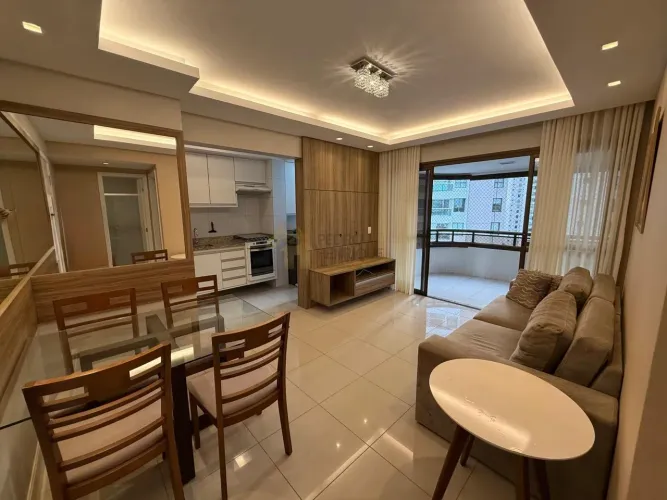 Apartamento Mobiliado para Locação em Salvador, Alphaville I, 1 dormitório, 1 banheiro, 1