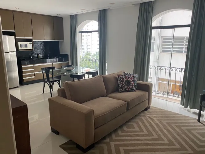 Saint Regis - Jardins - 80m2 - incluído condomínio e IPTU