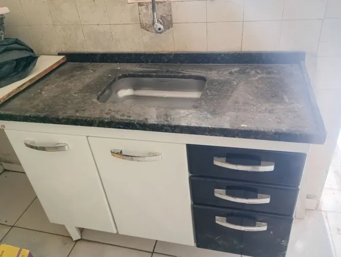 Pia cozinha 1,20m