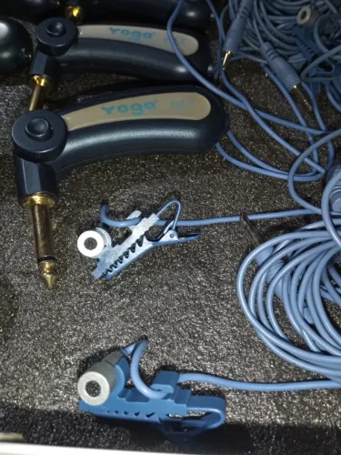 kit com microfones de contato