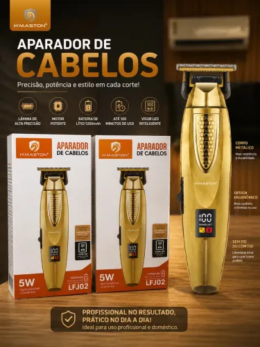 APARADOR DE CABELOS H?MASTON produto novo e lacrado 