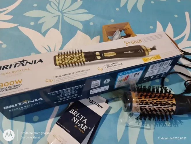 ESCOVA GIRATORIA BRITÂNIA PREÇO $180