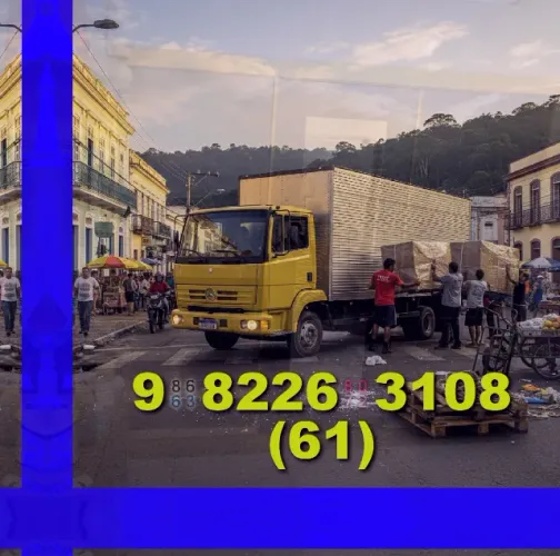 frete em Águas Claras, Samambaia, Guará e Ceilândia - rápido e seguro!