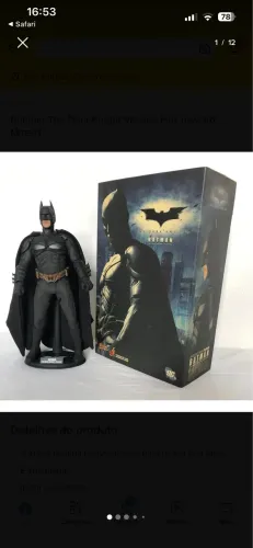 BATMAN DARK KNIGHT 1/6 HOT TOYS 