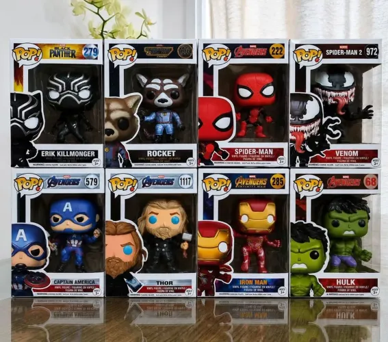 Vingadores estilo Funko