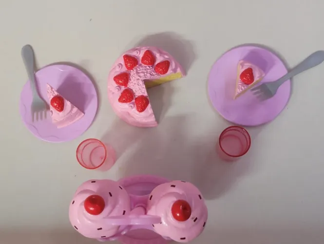 Acessórios Bolo de Aniversário Boneca American Girl Our Generation