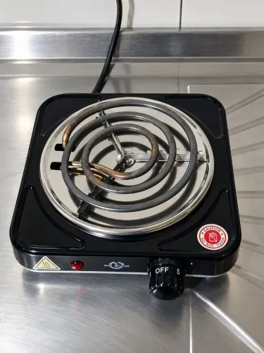 Fogareiro/Fogão Elétrico 1 Boca 1000W 127V - 5 Temperaturas