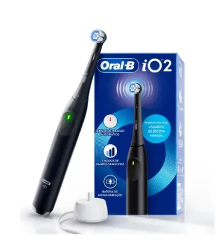 Escova De Dente Elétrica Oral-b Io2, Sensor De Pressão, 1 Un