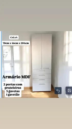 Armário cozinha gavetas e portas