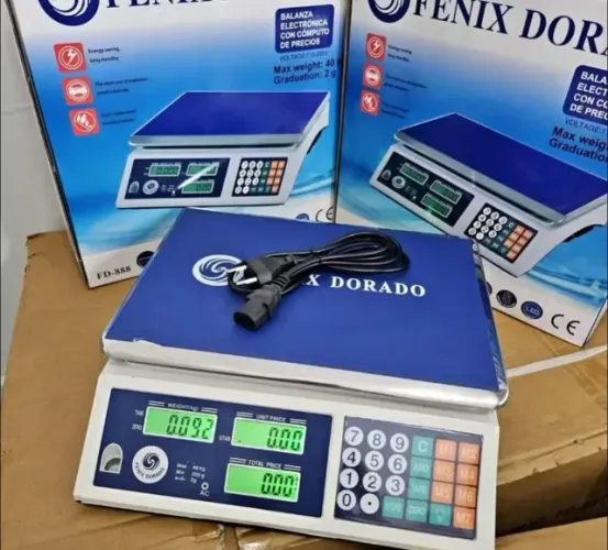 BALANÇA COMERCIO 40KG NOVA COM BATERIA RECARREGAVEL ALTA DURAÇÃO