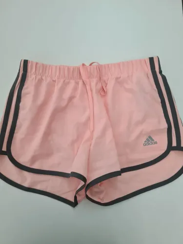 Short Adidas Running Aeroready - Rosa bebê e Cinza