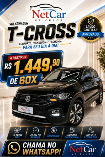 Volkswagen T-Cross 1.0 TSI Flex 12V 5P Aut. 2024