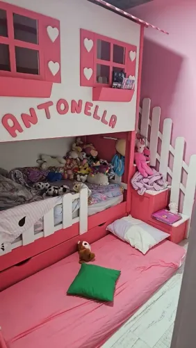 Cama Casinha Montessori Playground Solteiro 