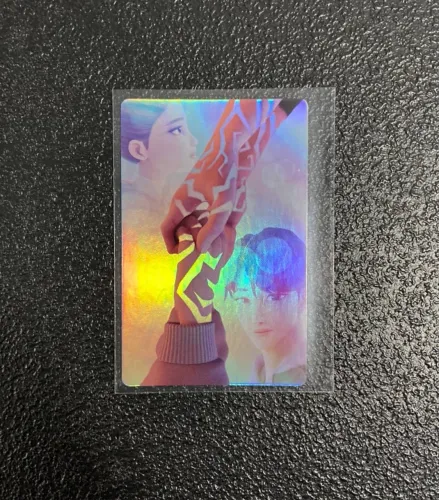 Carta Rumi e Jinu Coração - Coleção Guerreiras do K-Pop - Photocards Mc Donald's 2026