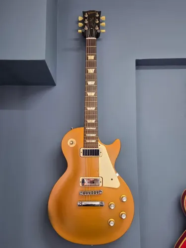 Gibson 70s tribute gold top com mini humbucker