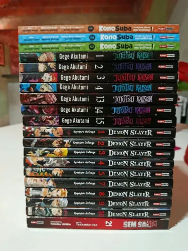 Coleção de Mangás