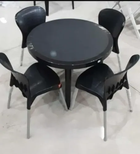 conj/cadeira pe de aço