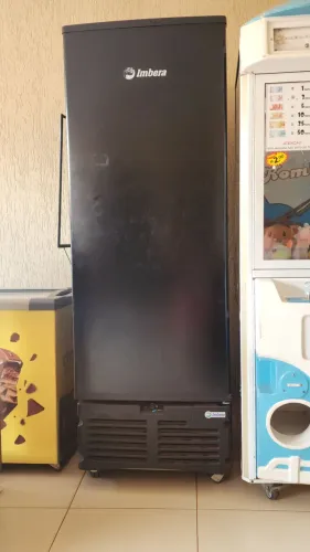 Freezer Congelador 561 Litros Imbera Porta Sólida Full Black EVZ21