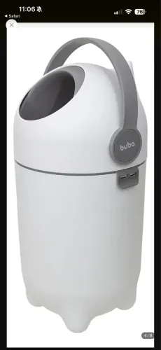 Lixeira antiodor - Buba