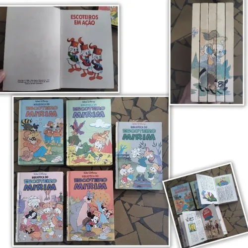 Livro Coleção escoteiro mirim ano 1985