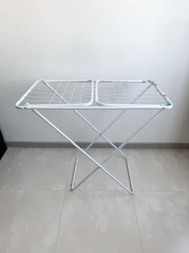 Varão de chão dobrável