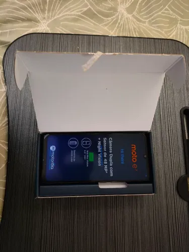 Motorola Moto E7 Novinho na Caixa com Fone Original
