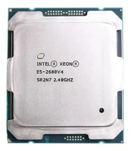 Intel(R) Xeon E5 2680 V4 (14c/28t) 2.4Ghz Até 2.8Ghz