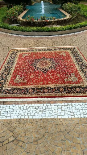 Tapete Persa Tabriz 2,16 x 2,12