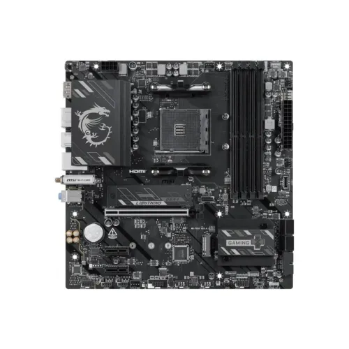 Placa-Mãe MSI B550M Gaming Plus WiFi 6E AM4 DDR4 NOVO