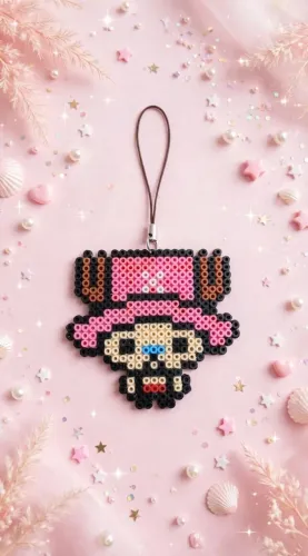 Chaveiro Tony Tony Chopper Pixel Art - One piece