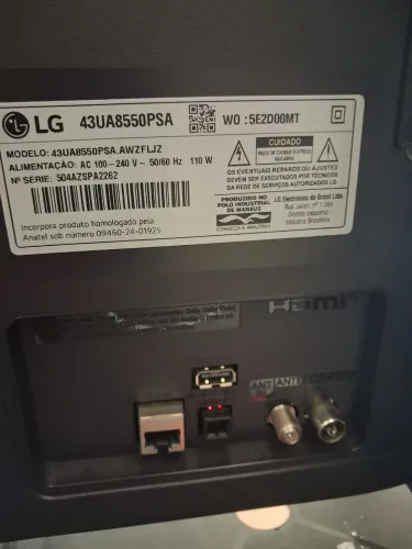 TV LG 43 POLEGADAS 4K (LER DESCRIÇÃO)