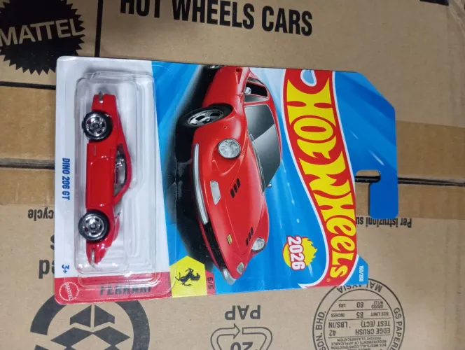 Ferrari dino 206 GT , Hotwheels