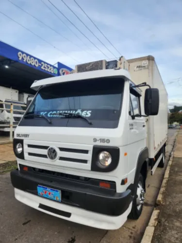 VW 9.150 Baú refrigerado chega - 5 graus