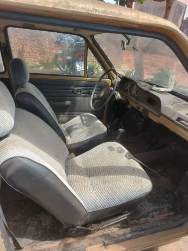 Banco baixo de fusca