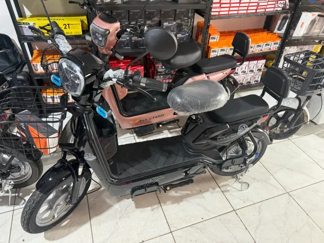 BICICLETA ELÉTRICA ARO 16 preta