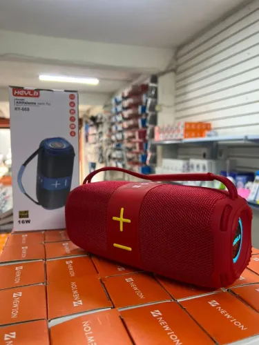 Caixa de Som Bluetooth IPX6 com LED, USB, TF e AUX (SOMOS LOJA)