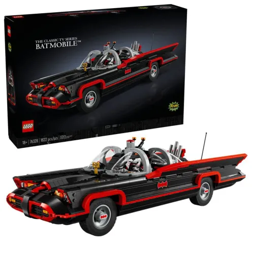 DC - Lego Batman: O Batmóvel Clássico da Série de TV - 1822 peças Lacrado de Fábrica  