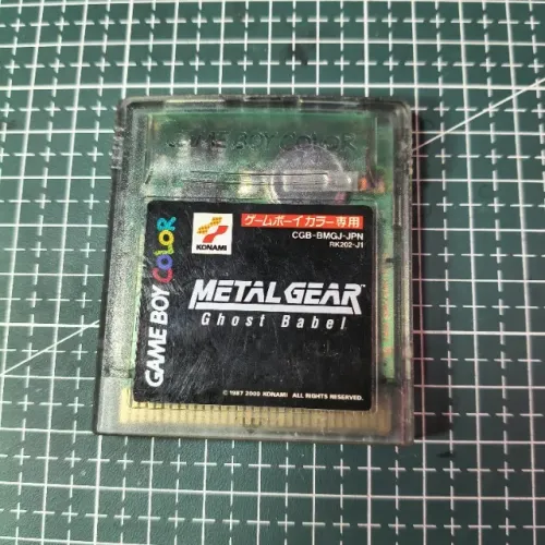 Jogo Metal Gear Ghost Babel GBC, japonês - original