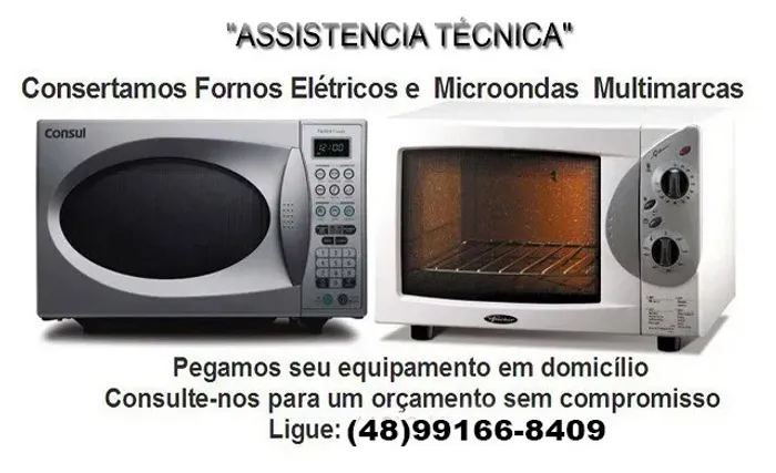 Consertamos Fornos Elétricos e Microondas Multimarcas