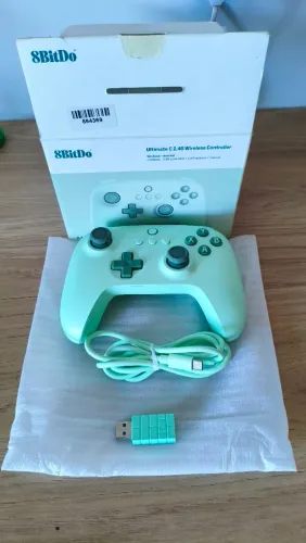 Controle 8bitdo ultimate C sem fio