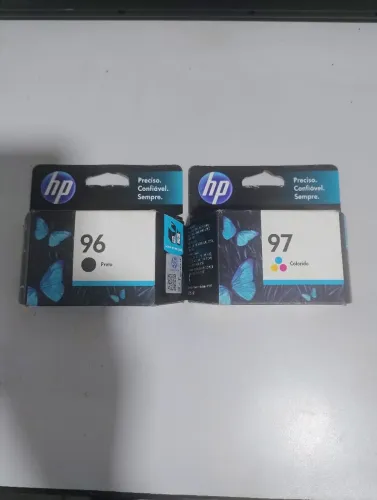 Kit Cartuchos HP-96a e 97a validade expirada porém novos lacrados