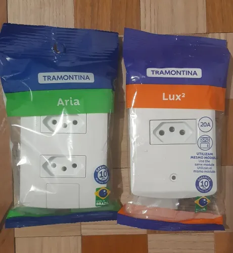 Tomadas Tramontina e outros